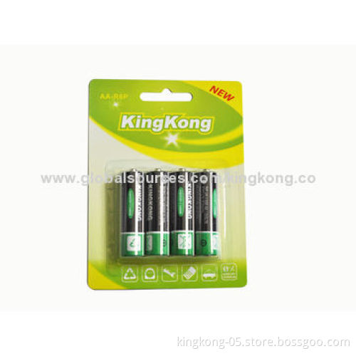 5# Heavy-duty 2A Carbonic Batteries with 1.5V Nominal Voltage